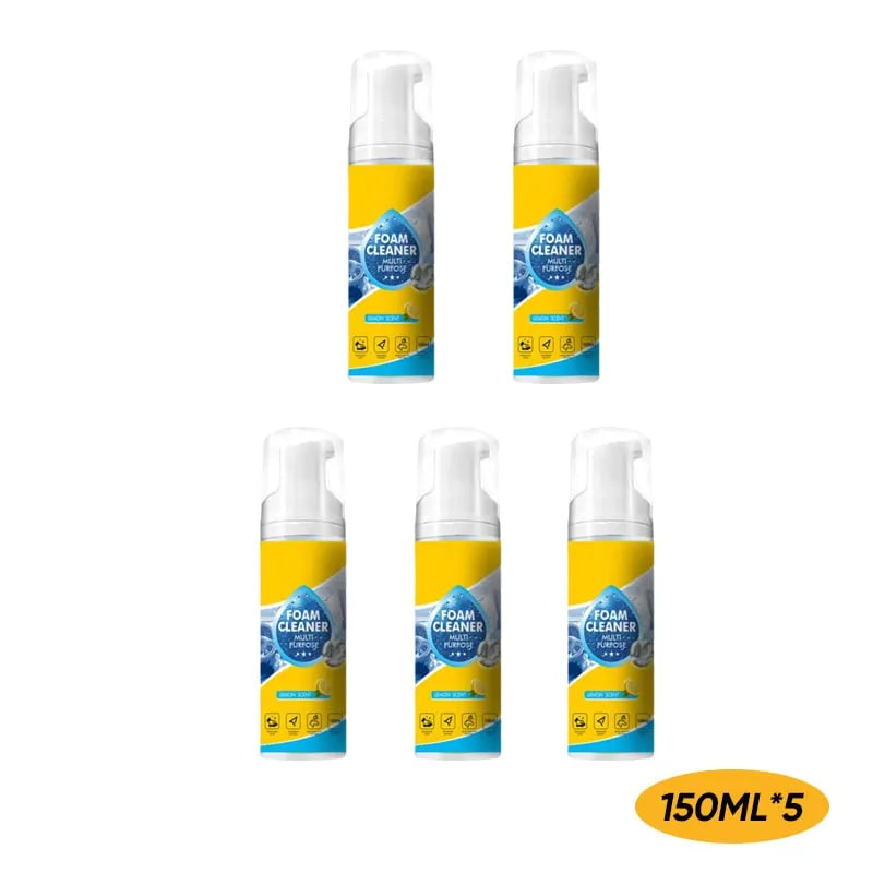 Multi-Purpose No-Rinse Foam Cleaner – Spray, Wipe, Done