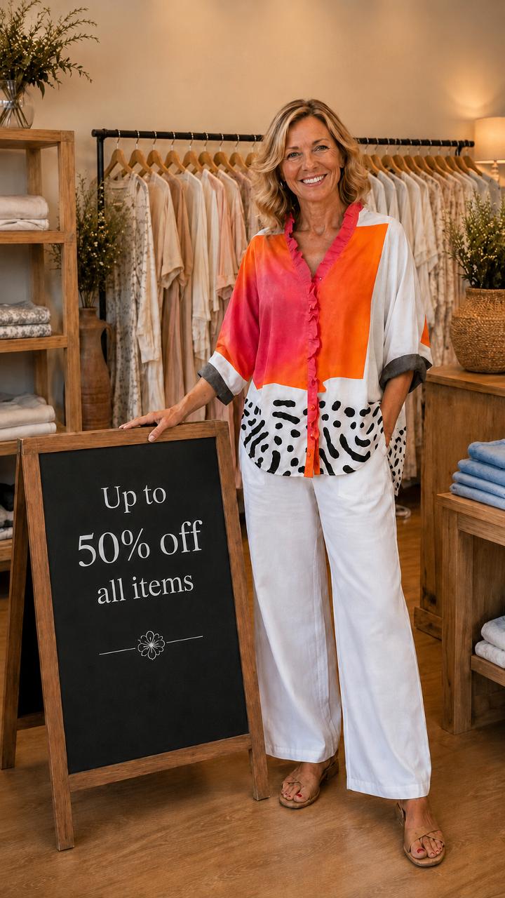 🔥🔥Last day 50%OFF💝 Elegant Breezy Summer Blouse