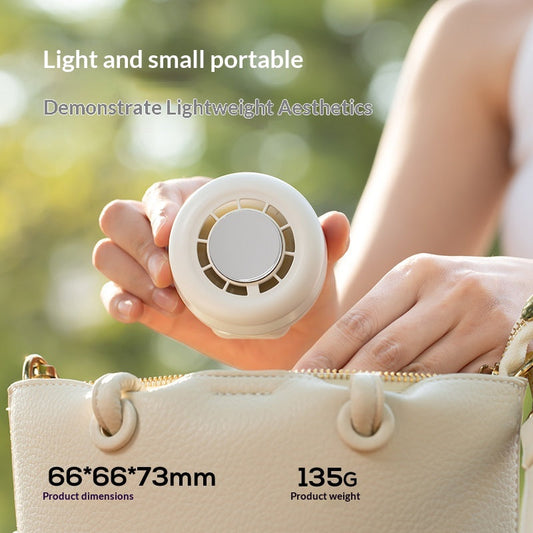 2026 New Portable Neck Cooling Fan, Mini Personal Fan with Rain-Clamping, Hands-Free for Desktop Outdoor Travel