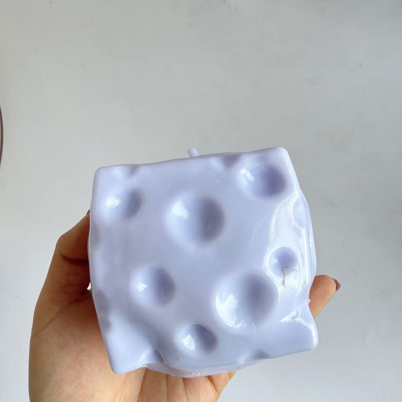 Crunchy Cheese Squishy – Zero Bounce Moldable Fidget Toy