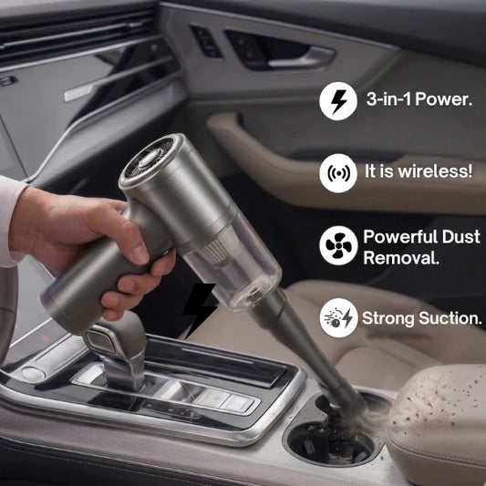 Cordless | High-Speed Vacuum Cleaner | Portable for Travel
