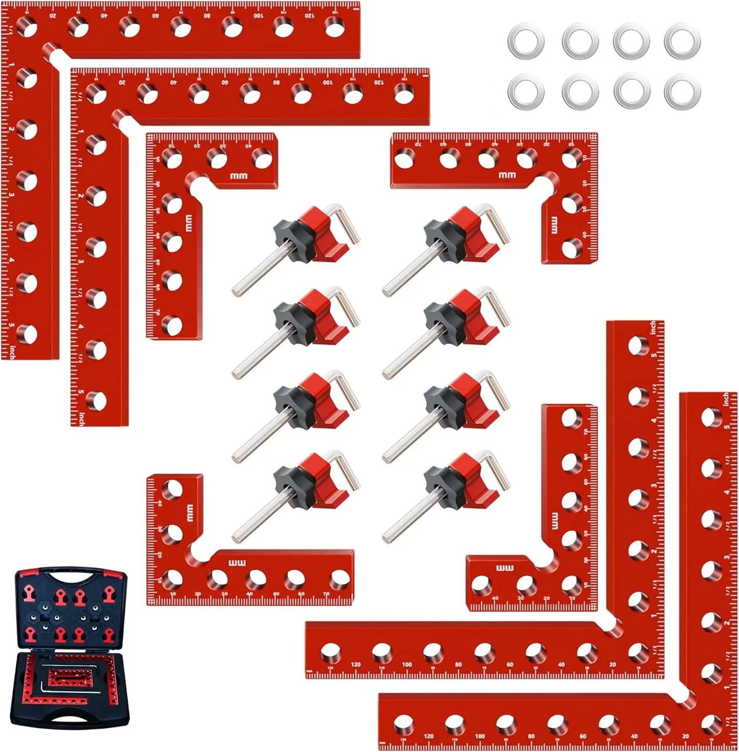 90 Degree Aluminum Corner Clamps