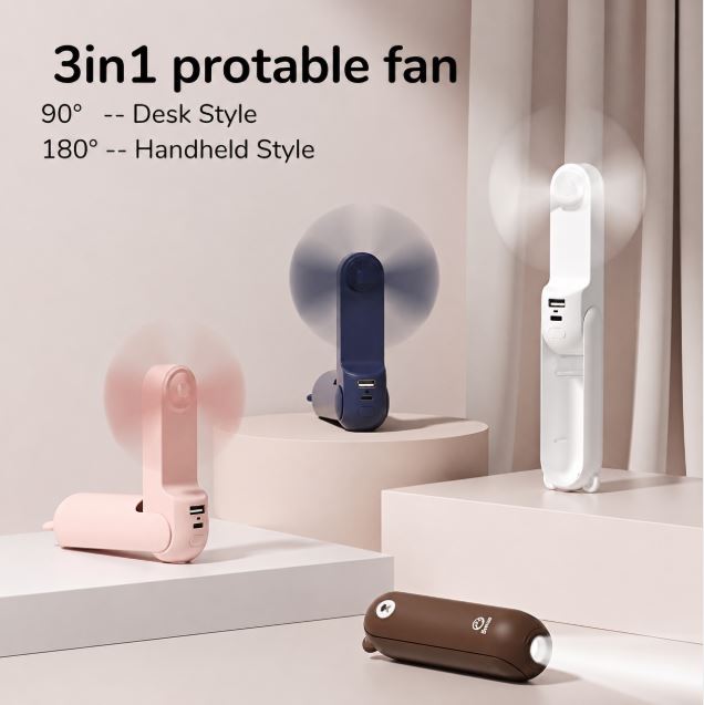 3in1 Portable Fan