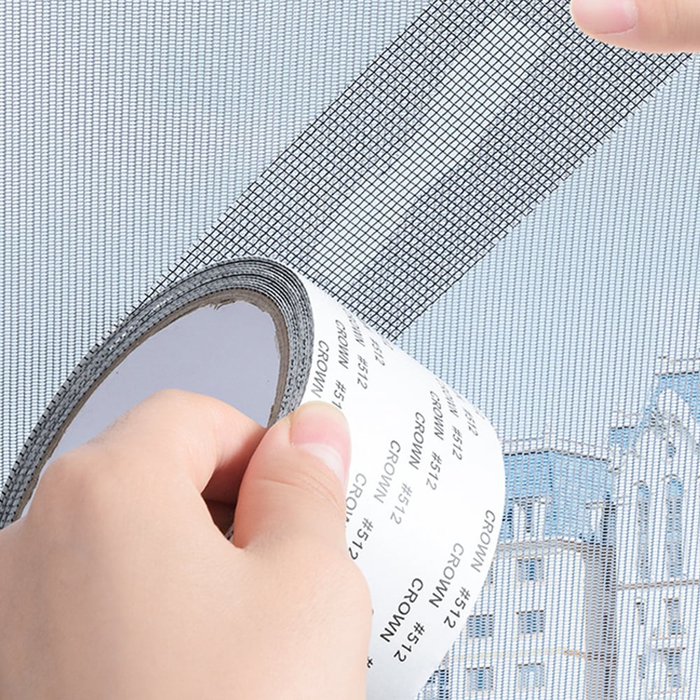 Strong Adhesive Screen Repair Tape – For Window, Door, RV & Tent