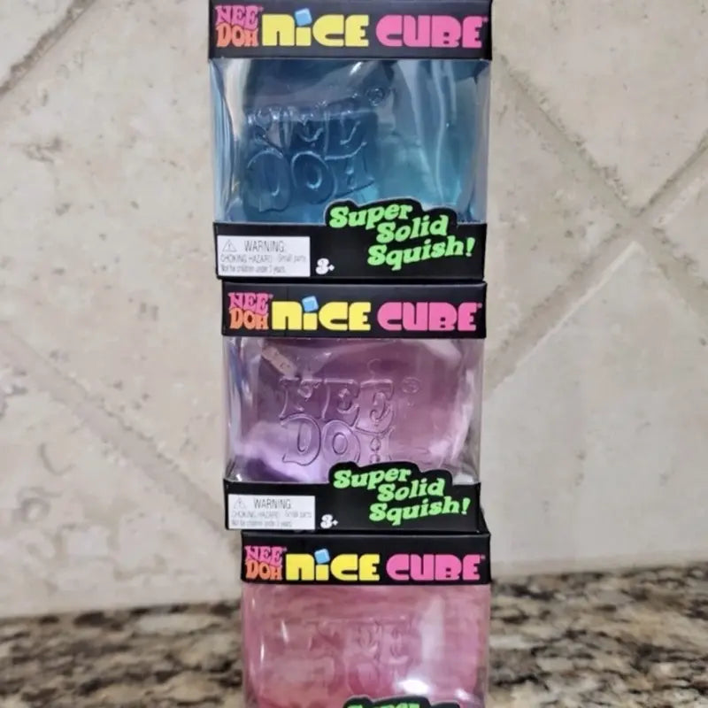 Nice Cube Squish – Dual Sensation Sensory Fidget Toy for Stress Relief