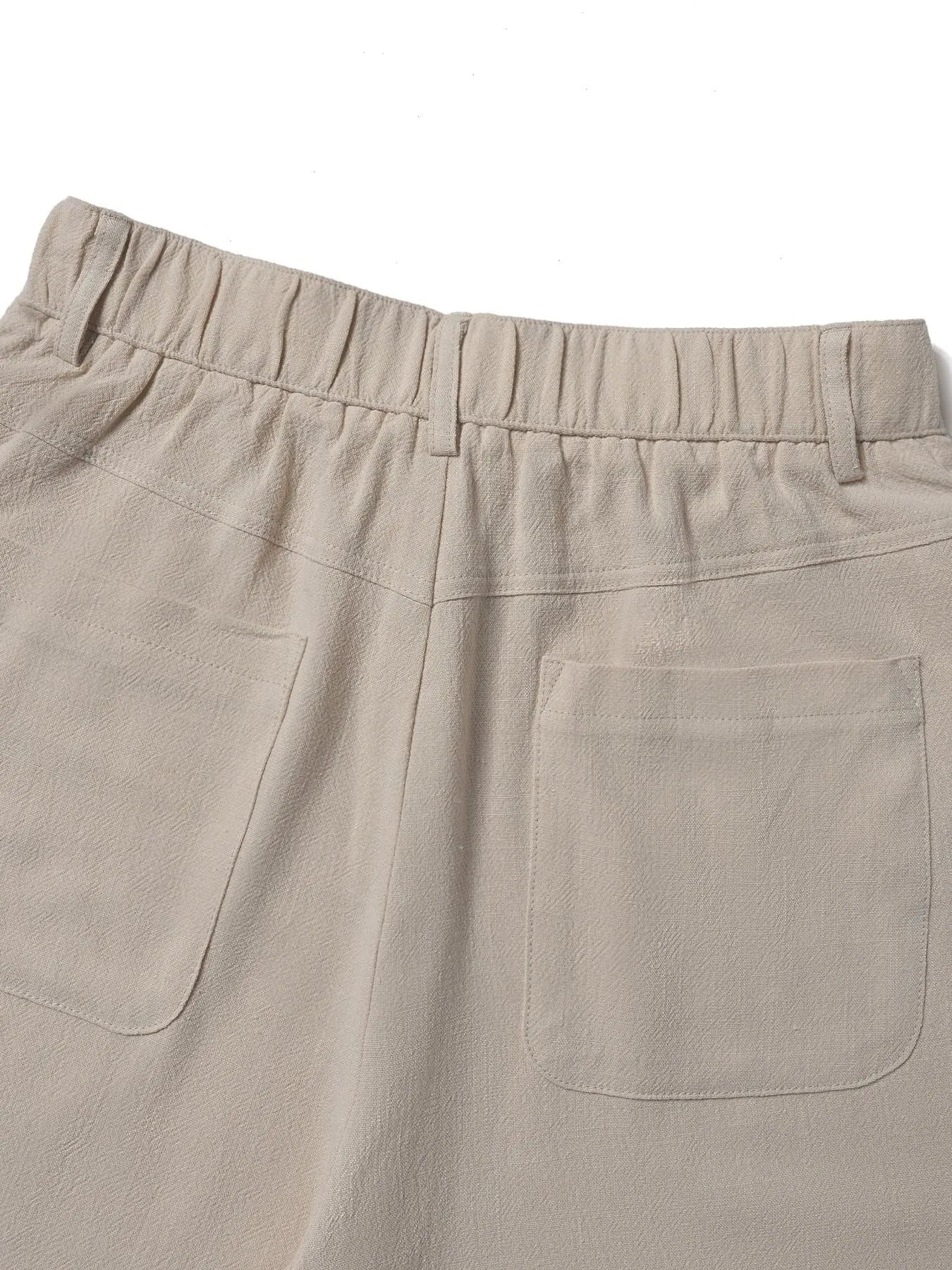 ✨Bestseller👖Women's High Waist Cotton Linen Wide Leg Pants