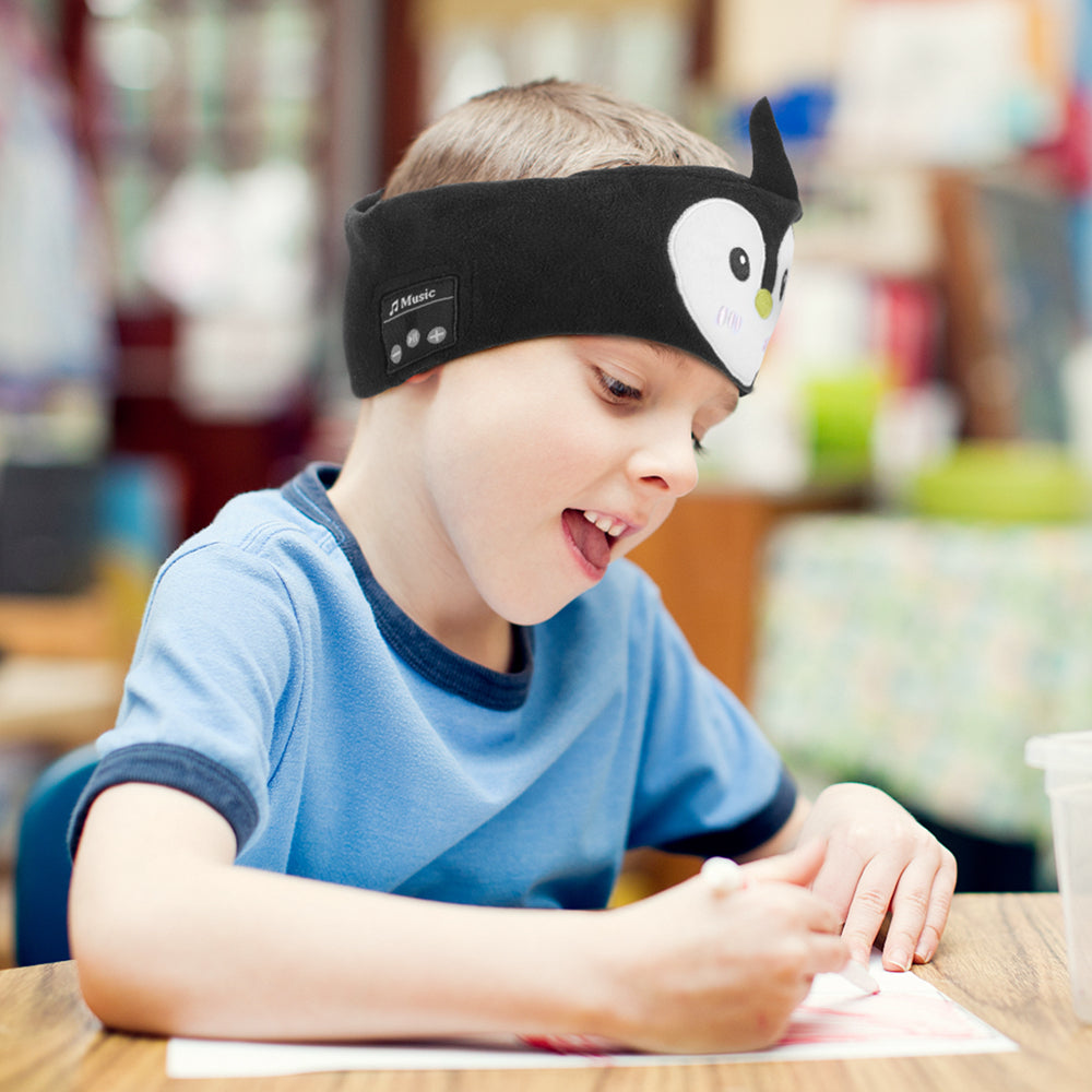 Kids Bluetooth Animal Headphones — Soft, Comfy & Stays On Top