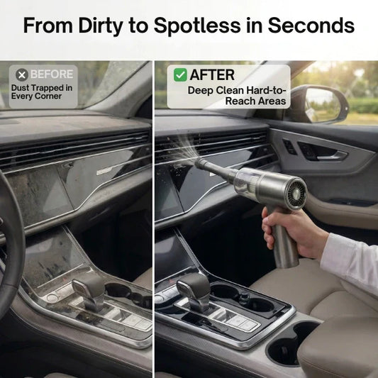 Cordless | High-Speed Vacuum Cleaner | Portable for Travel