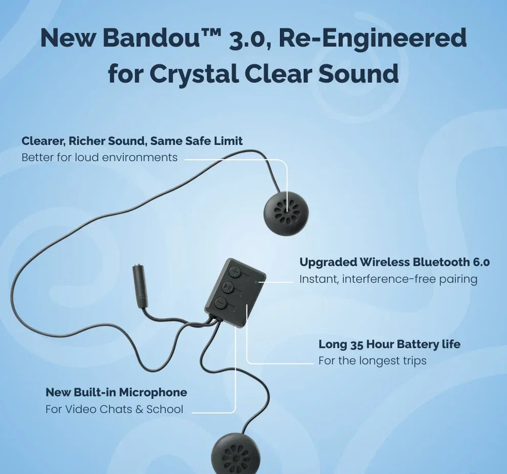 Kids Bluetooth Animal Headphones — Soft, Comfy & Stays On Top