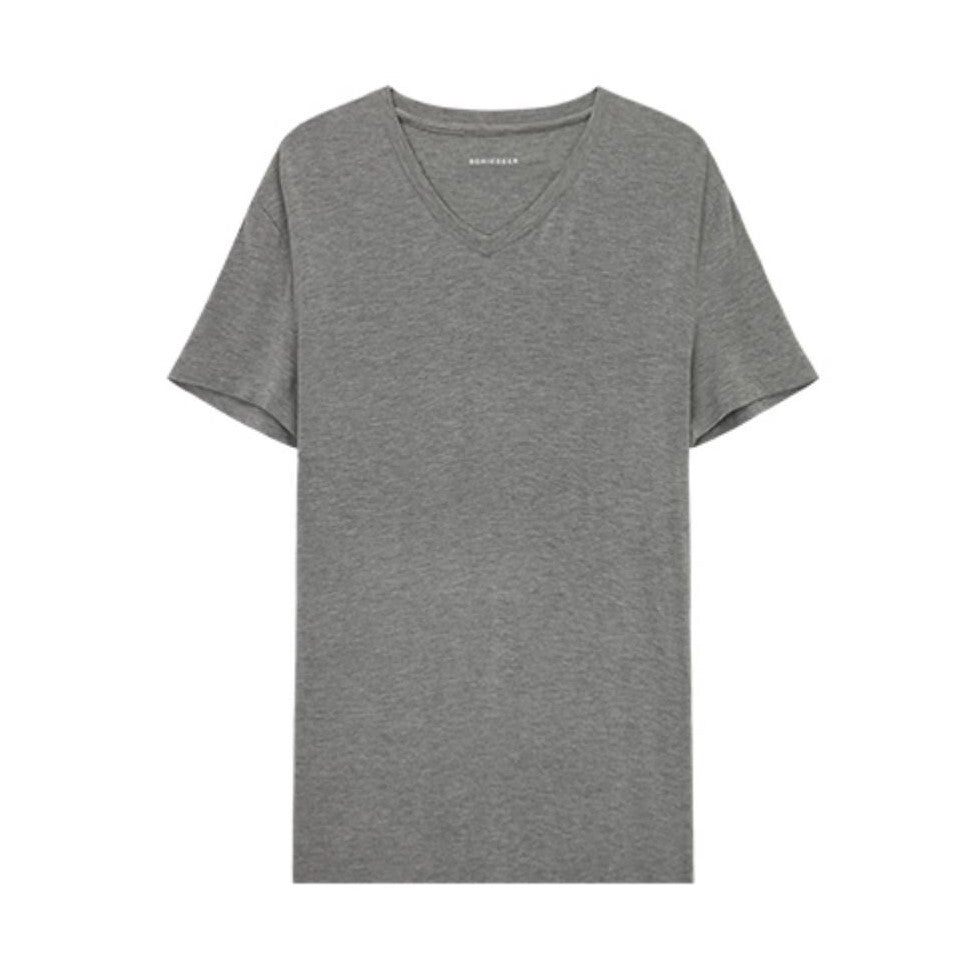 Men's Anti-Bacterial V-Neck Tops T-Shirt