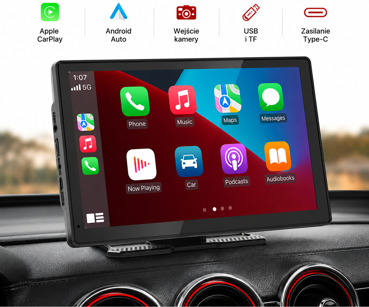 🚗✨ In-car screen 😍📱🔥