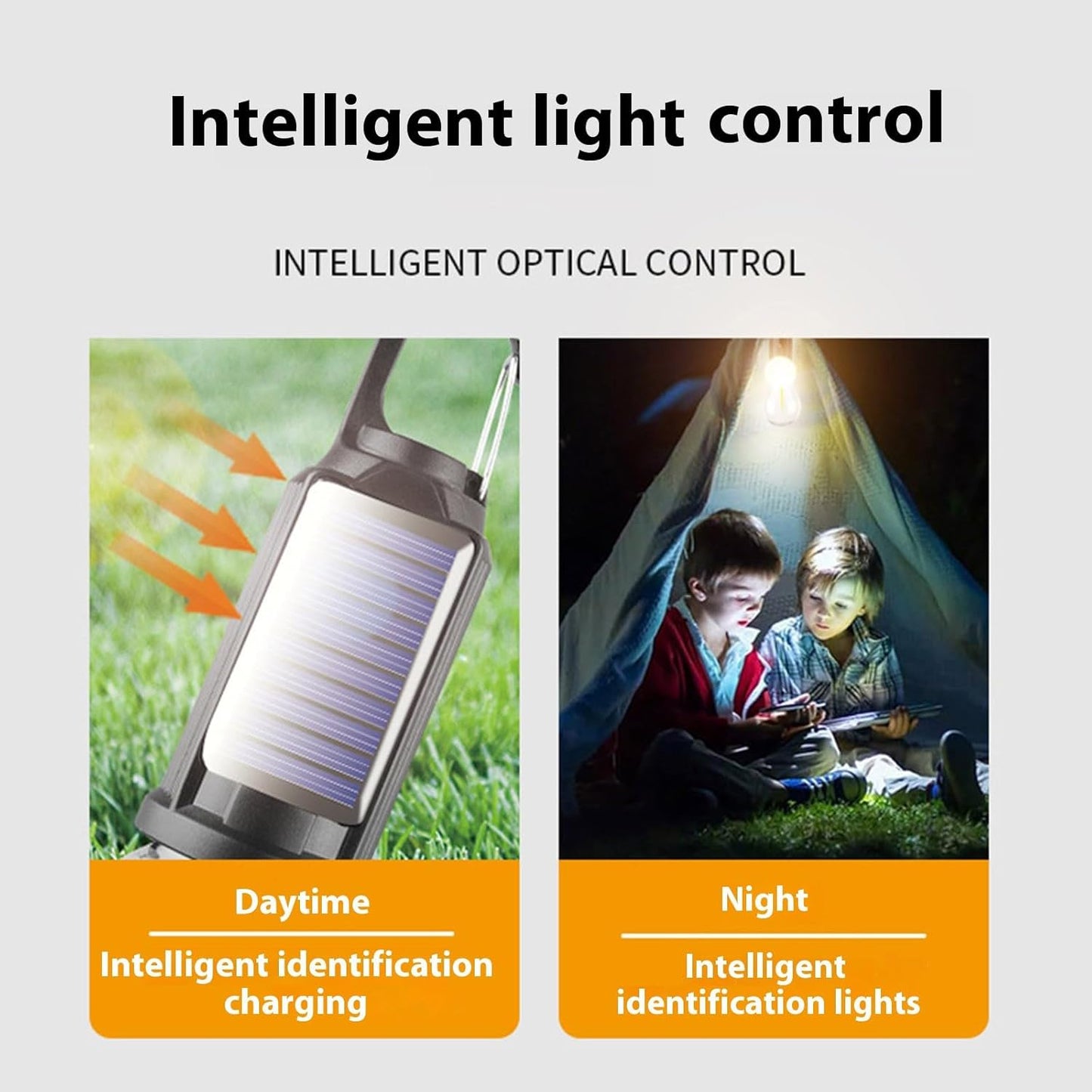 Portable Solar Camping Light Bulb – USB-C Rechargeable LED Tent Lantern for Outdoor & Emergency