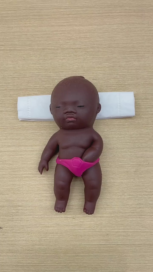 Natasha Ugly-Cute Stress Doll – Slow Rebound Squishy Fidget Toy