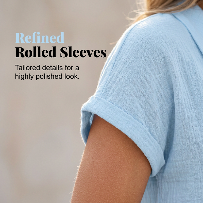 🌿🌿Women's Loose Fit Summer Knit Tee🌿🌿