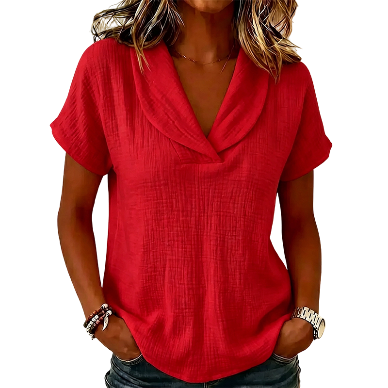 🌿🌿Women's Loose Fit Summer Knit Tee🌿🌿