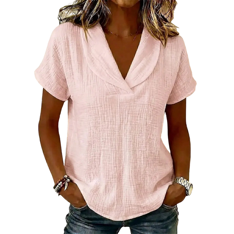 🌿🌿Women's Loose Fit Summer Knit Tee🌿🌿