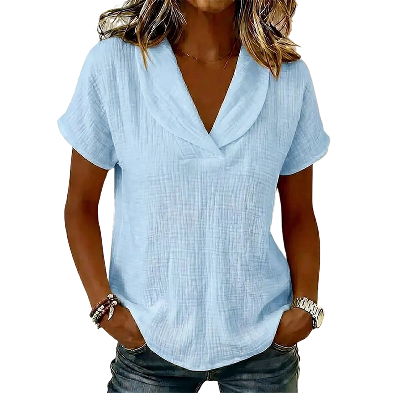 🌿🌿Women's Loose Fit Summer Knit Tee🌿🌿